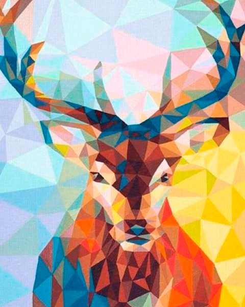 Deer abstract