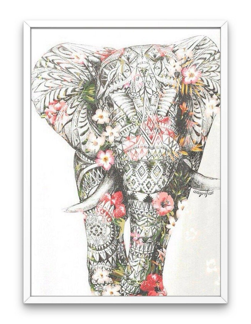 Elefantul în flori