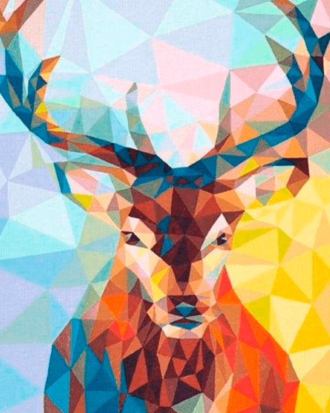 Deer abstract