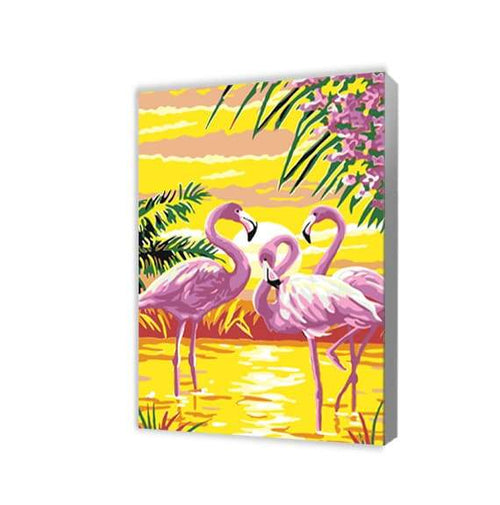 Flamingos luminos