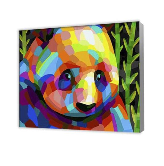 Panda colorată